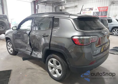 2021 Jeep Compass Latitude 4X4 from USA, damaged, VIN 3C4NJDBB8MT587839